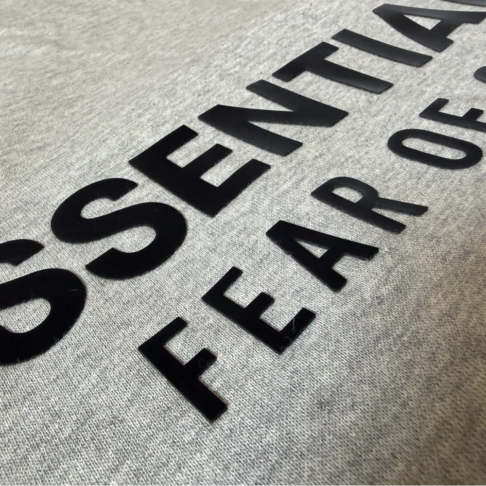 Essentials Light Gray Pullover NWT - image 7